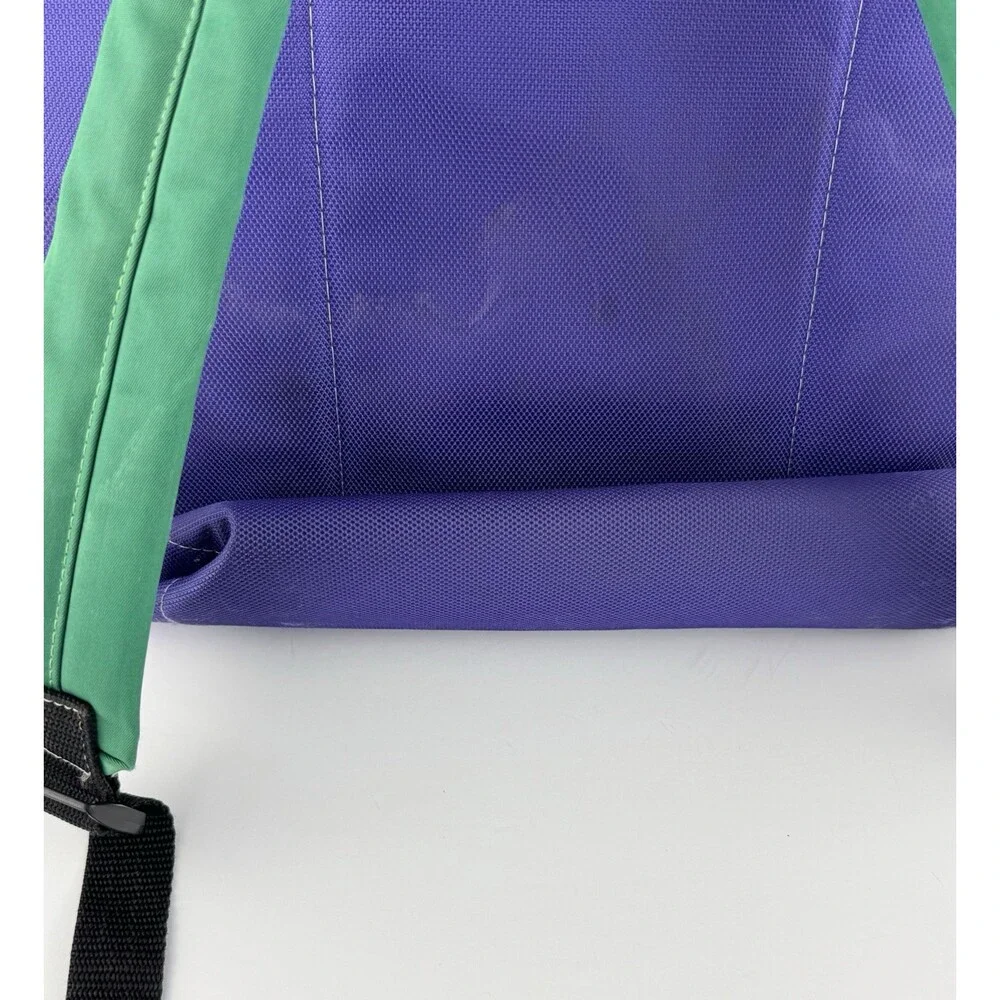 Vintage United Colors of Benetton Colorful Backpack Daypack Nylon Unisex Rare